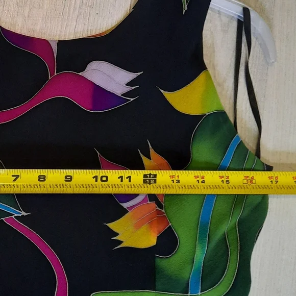 Simply Silk Floral Dress Size S - Picture 6 of 6